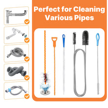 Drain Unblocker Cleaner Brush Tool - 5PCS Shower Drain Unblocker Gunk Remover Kitchen Sink Unblocker Tool, Plug Hole Unblocker Bathroom Hair Unblocker for Shower