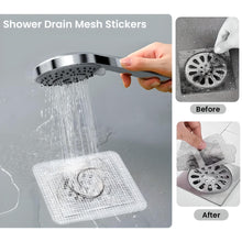 Disposable Shower Cover Hair Catcher Shower Drain Mesh Stickers, Bathroom, Laundry, Bathtub, Kitchen Shower Drain Floor Sink Strainer Filter MeshSDF (20)