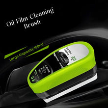 Car Glass Oil Film Removal Cleaner | Anti fog liquid brush