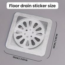 Disposable Shower Cover Hair Catcher Shower Drain Mesh Stickers, Bathroom, Laundry, Bathtub, Kitchen Shower Drain Floor Sink Strainer Filter MeshSDF (20)