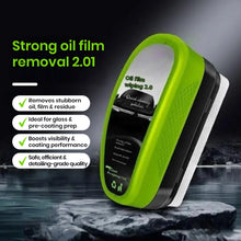 Car Glass Oil Film Removal Cleaner | Anti fog liquid brush