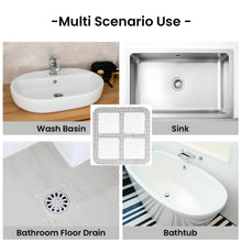 Disposable Shower Cover Hair Catcher Shower Drain Mesh Stickers, Bathroom, Laundry, Bathtub, Kitchen Shower Drain Floor Sink Strainer Filter MeshSDF (20)