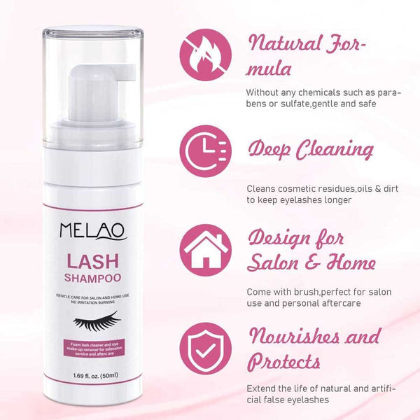 MELAO Eyelash Shampoo Cleanser